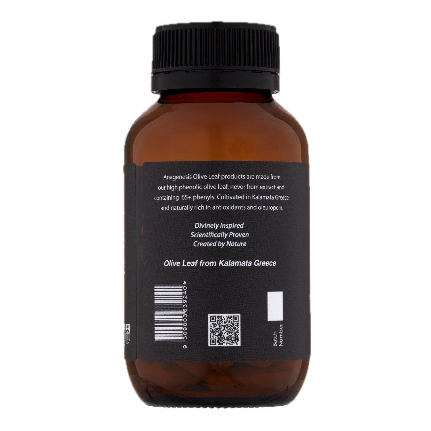 Anagenesis Olive Leaf Complex + Ashwagandha. 60 capsules