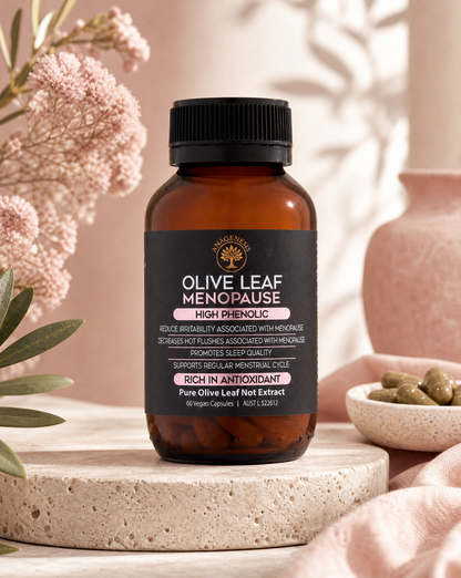 Anagenesis Olive Leaf + Menopause. 60 capsules
