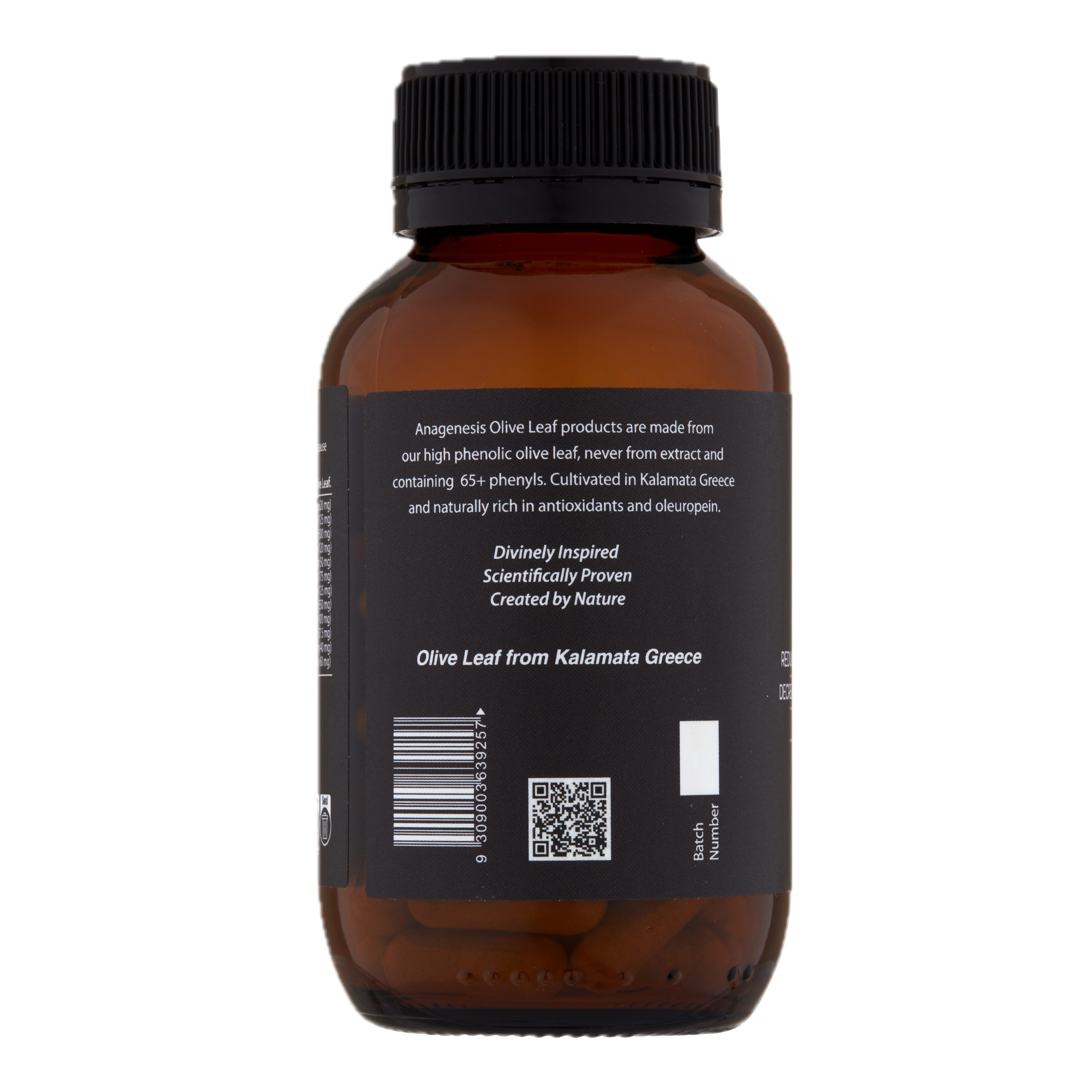 Anagenesis Olive Leaf + Menopause. 60 capsules