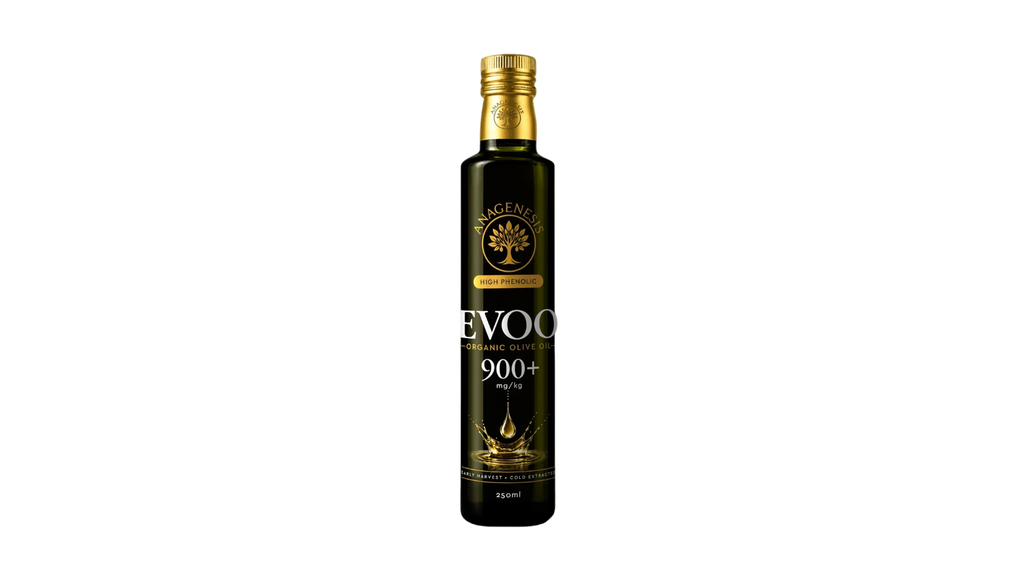 Premium 900+ High Phenolic Olive Oil - 250mL