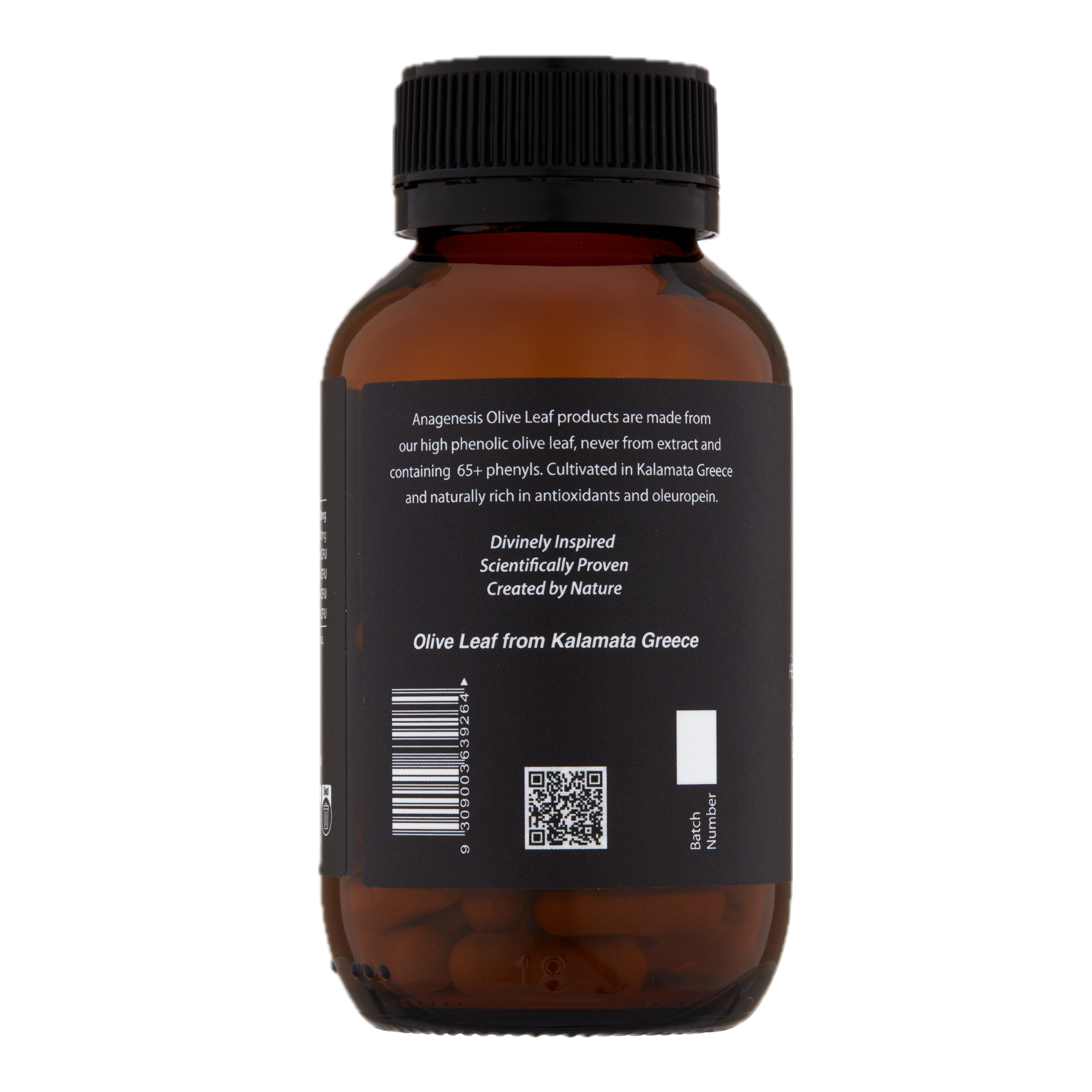 Anagenesis Olive Leaf + Probiotic Gut Health. 60 capsules