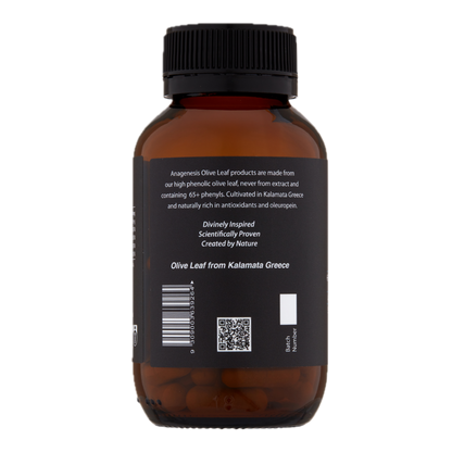 Anagenesis Olive Leaf + Probiotic Gut Health. 60 capsules